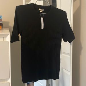 J Crew 100 percent cashmere NWT 3/4 sleeve sweater